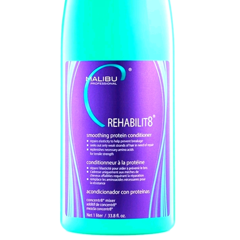 Malibu C Rehabilt8 vegan, Cruelty free, made in US